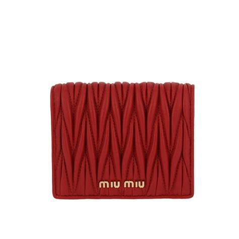 miu miu chain wallet|Wallets And Small Leather Goods .